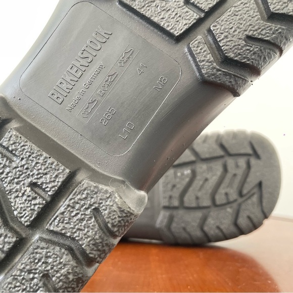 Birkenstock A630 PU Black Slip-on Clog Shoes | EU 41 - Picture 6 of 9